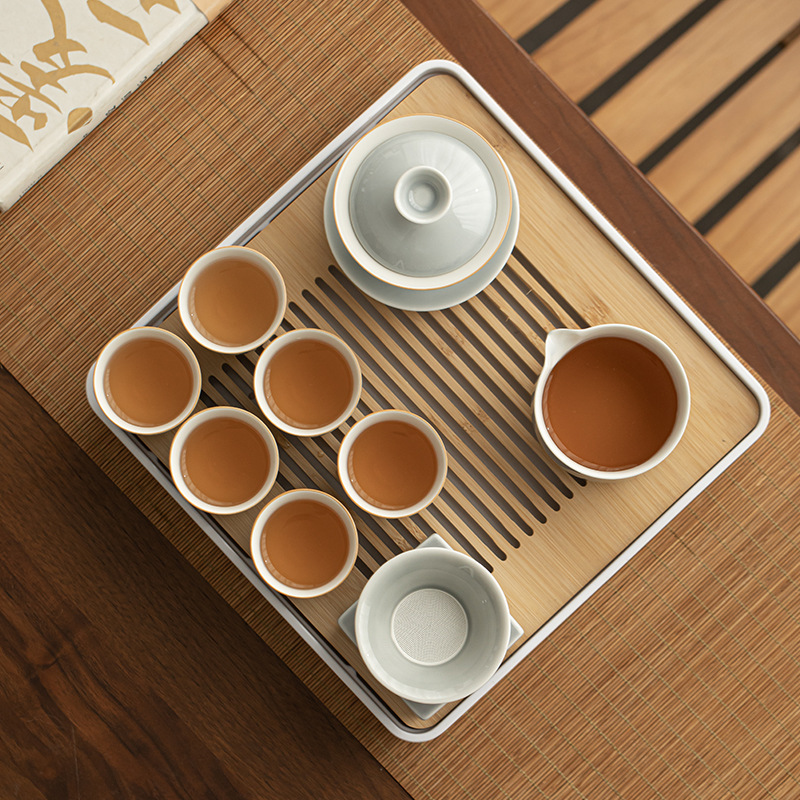 Ice Grey Kung Fu Tea Set view 2