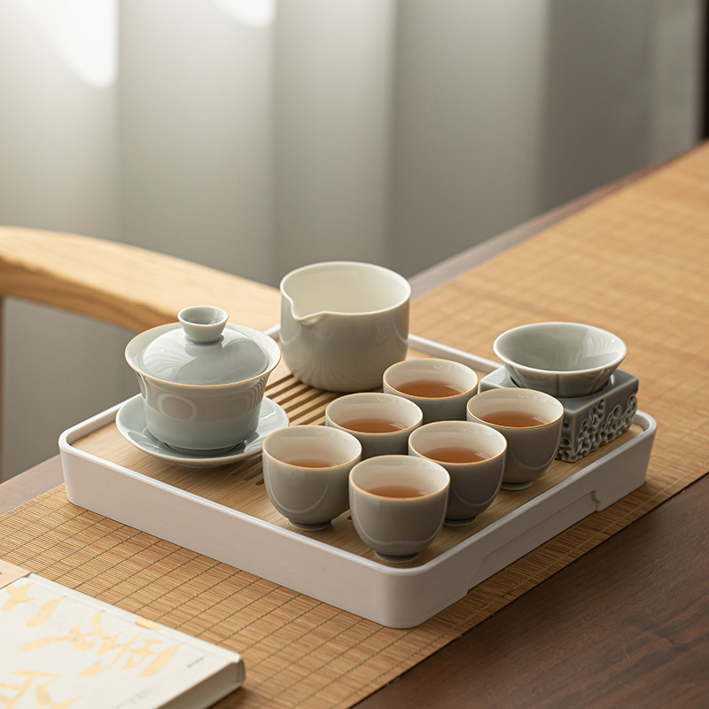 Ice Grey Kung Fu Tea Set view 3